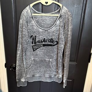 Blue 84 Gray Nashville Sweatshirt